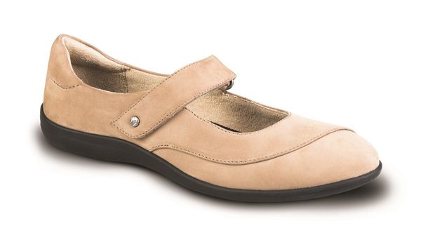 Revere Amalfi - Women's Comfort Mary Jane - Grey Nubuck