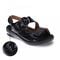 Revere Barcelona Back Strap Sandal - Women's - Black Croc - Strap Detail