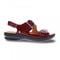 Revere Barcelona Back Strap Sandal - Women's - Red Croc - Side