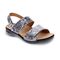 Revere Como Adjustable Slingback Women's Sandal - Silver Safari - Product View - 1