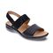 Revere Como Adjustable Slingback Women's Sandal - Black Lizard - Product View - 1