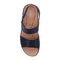 Revere Como Adjustable Slingback Women's Sandal - Sapphire Navy Lizard - Product View - 4