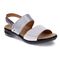 Revere Como Adjustable Slingback Women's Sandal - Silver Fusion - Product View - 1