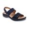Revere Como Adjustable Slingback Women's Sandal - Sapphire Navy Lizard - Product View - 1