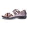 Revere Geneva Supportive Removable-Footbed Women's Sandal - Gunmetal - Product View - 3