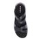 Revere Geneva Supportive Removable-Footbed Women's Sandal - Black - Product View - 4