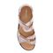 Revere Geneva Supportive Removable-Footbed Women's Sandal - Champagne - Product View - 4