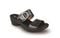 Revere London - Women's Wedge Sandal - Black