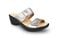 Revere London - Women's Wedge Sandal  - Gunmetal