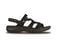 Revere Miami - Women's Adjustable Sandal - Black Profile