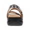 Revere Miami Back Strap Sandal - Women's - Silver Safari - Rear