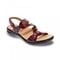 Revere Miami Back Strap Sandal - Women's - Red Croc - Angle