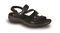 Revere Miami - Women's Adjustable Sandal - Black Lizard