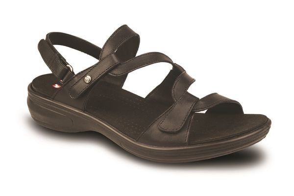 Revere Miami - Women's Adjustable Sandal - Black