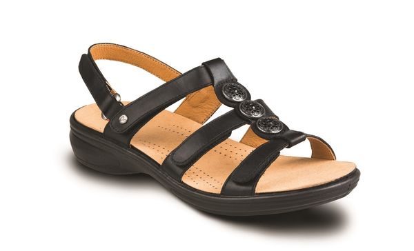 Revere Santiago - Women's Adjustable Sanal - Black