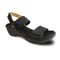 Revere Valencia - Women's Backstrap Wedge - Valencia Black