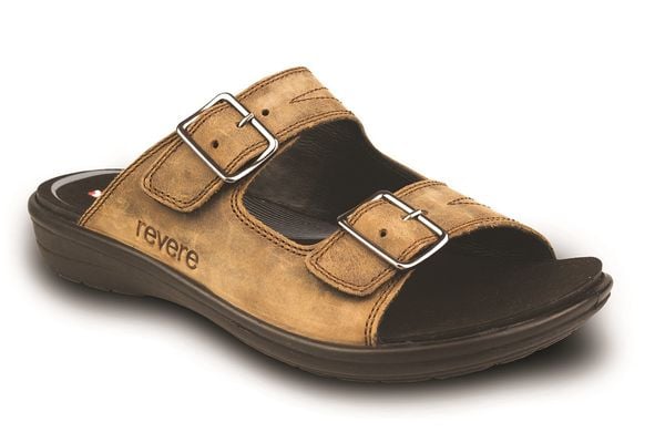 Revere  Cairo  - Men's Adjustable Slide - Crazy Horse