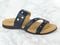 Revitalign Playa Slide Women's Comfort Sandal - Navy angle main