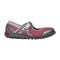 Propet Onalee - Women's Stretchable Mary Jane Shoe - Red/Silver