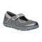 Propet Onalee - Women's Stretchable Mary Jane Shoe - Grey/Silver