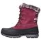 Propet Lumi Tall Lace Womens Boots - Berry - instep view