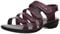 Propet Aurora - Women's Leather Adjustable Sandals - Plum