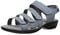 Propet Aurora - Women's Leather Adjustable Sandals - Denim