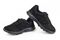 Mt. Emey 9306 - Women's Added-depth Walking Shoes by Apis - Black Pair / Top