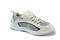 Mt. Emey 9701-L - Men's Extra-depth Athletic/Walking Shoes by Apis - White/Grey Main Angle