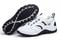 Mt. Emey 9708 - Men's Extrem-Light Athletic Walking Shoes by Apis - White Pair / Bottom