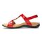 Vionic Rest Farra - Women's Supportive Sandals - 2 left view Red Patent