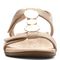 Vionic Rest Farra - Women's Supportive Sandals - Nude Lizard - 6 front view