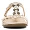 Vionic Rest Farra - Women's Supportive Sandals - Blush Metallic - 6 front view