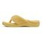 Vionic Indulge Gracie - Women's Toe Post Slipper - Golden Cream - Left Side