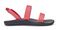 Olukai Kipuka Girl's Comfort Sandals - Spiced Coral / Charcoal - Profile