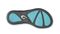 Olukai Kipuka Girl's Comfort Sandals - Cotton Candy / Charcoal - Sole