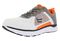 Spira CloudWalker Men's Athletic Walking Shoe with Springs - White / Dark Grey / Orange - 1