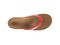 SOLE Beach Flips - Men's Arch Support Sandal - Chili top  