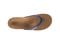 SOLE Beach Flips - Men's Arch Support Sandal - Navy top  