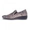Revere Jordan Loafer - Women's - Taupe Snake - Side