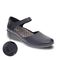 Revere Osaka Mary-Jane Removable Arch Support Women's Insole - Black - Product View - 6