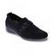 Revere Genoa Stretch Loafer - Women's - Black Lizard - Angle