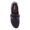 Revere Genoa Stretch Supportive Comfort Women's Loafer - Graphite Black Metallic Python - Product View - 4