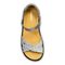 Revere Dallas - Women's Closed Back Sandal - Dallas Teal Snake/Gunmetal Top