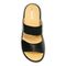 Revere Ibiza - Women's Slide Sandal - Ibiza Black Top