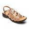 Revere Malibu Ghillie Back Strap Sandal - Women's - Bronze Snake - Angle