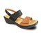 Revere Rosario - Women's Backstrap Sandal - Rosario Black/Tan