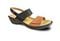 Revere Rosario - Women's Backstrap Sandal - Rosario Black/Tan swatch
