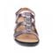 Revere Toledo Backstrap Leather Sandals - on Sale - Women's - Gunmetal - Front