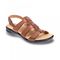 Revere Toledo Backstrap Leather Sandals - on Sale - Women's - Cognac - Angle